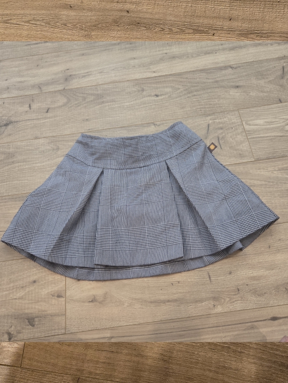 NWOT Dennis Uniforms Young Girls‎ Navy Blue Drop Yoke Kick Pleat Skort Size G3